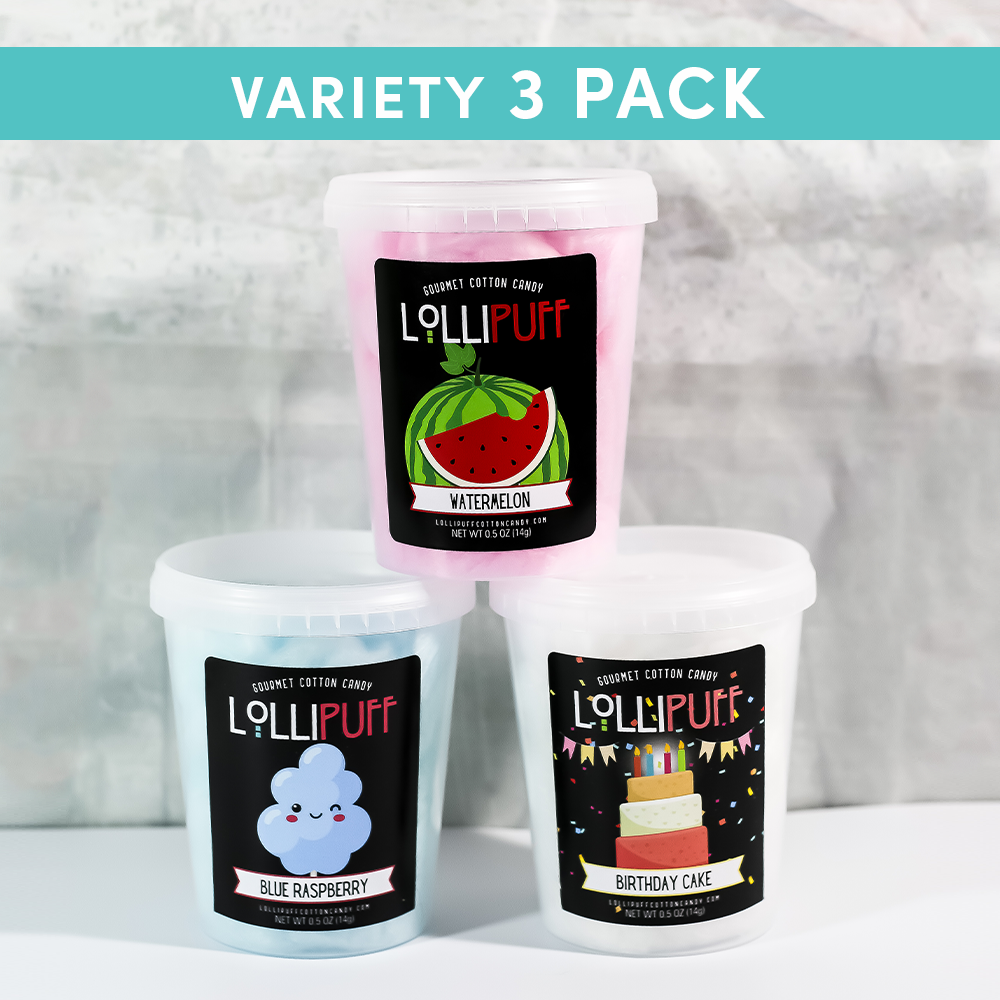 Variety Lollipuffs - 3 pack