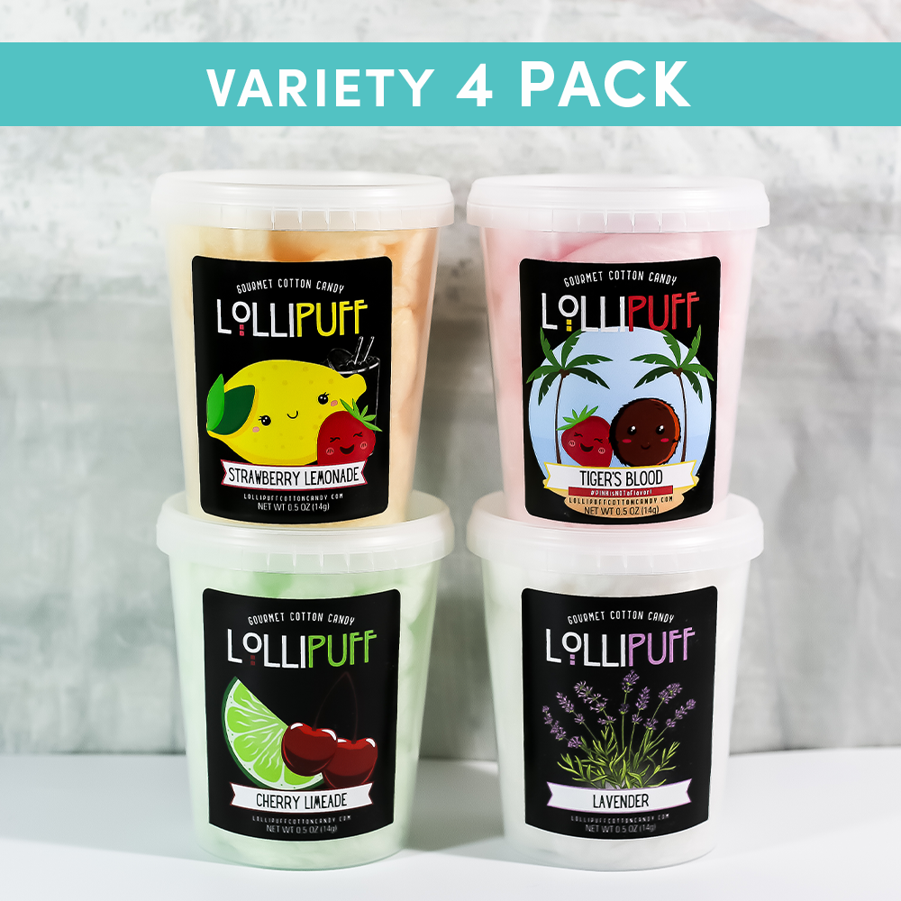 Variety Lollipuffs - 4 pack