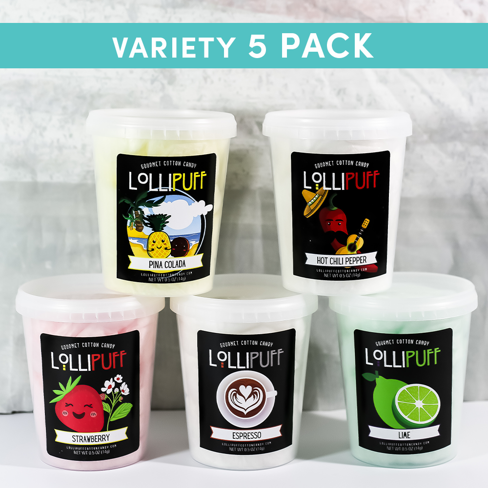 Variety Lollipuffs - 5 pack