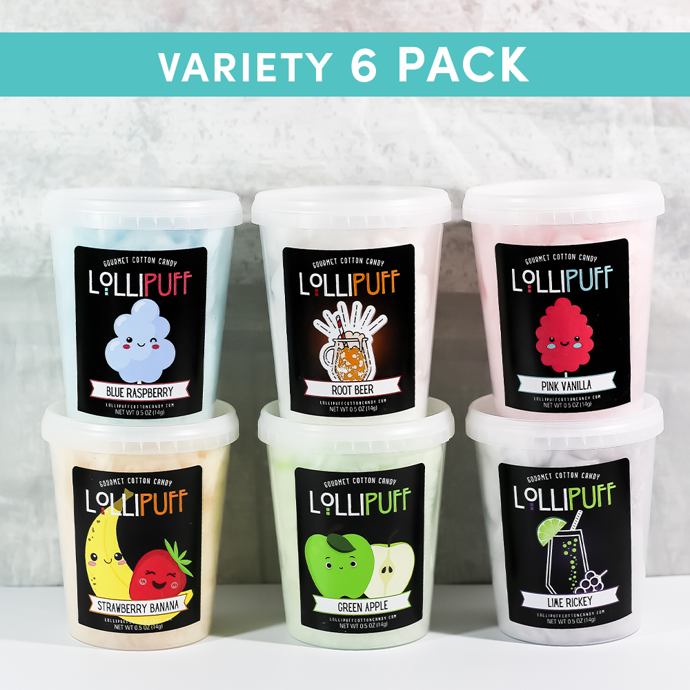 Variety Lollipuffs - 6 pack