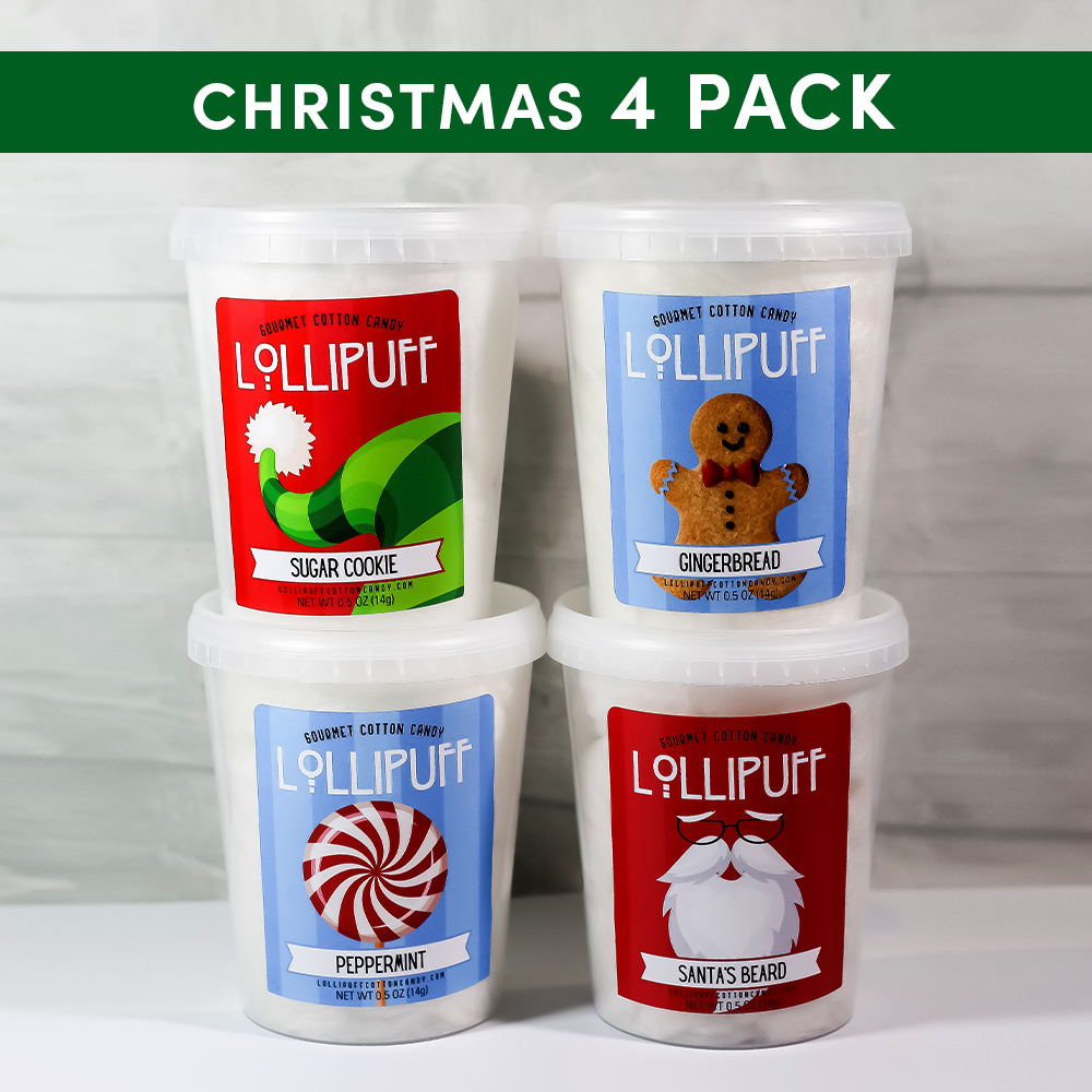 Christmas Lollipuffs - 4 pack