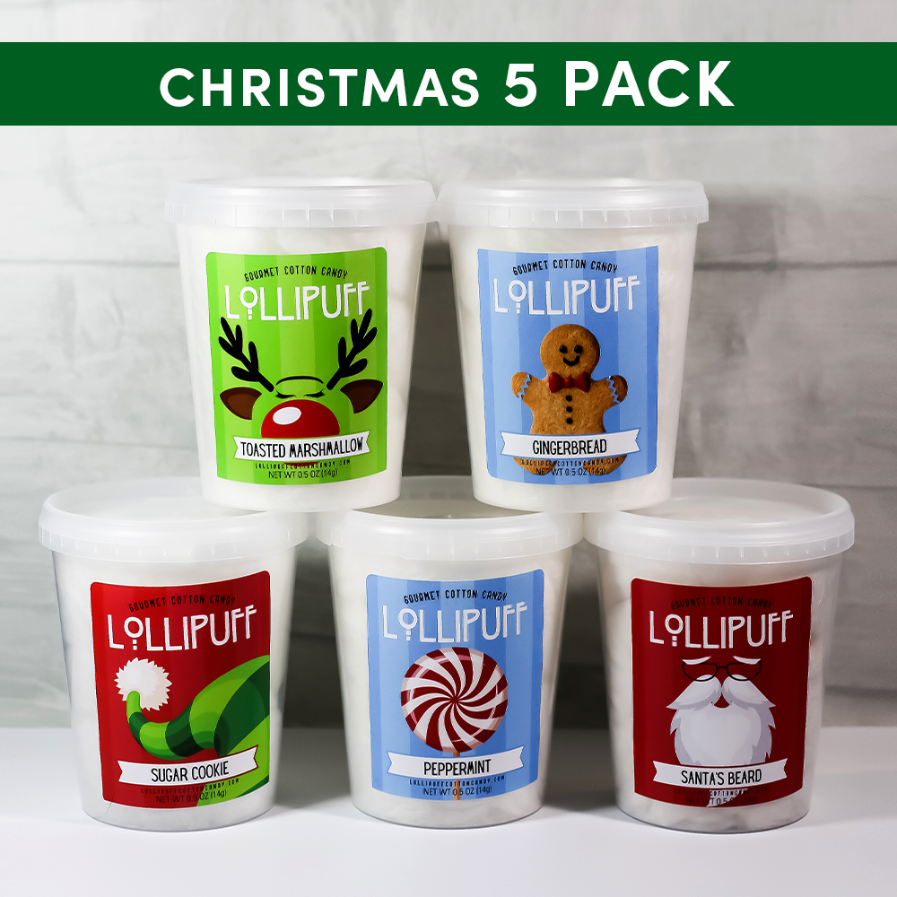 Christmas Lollipuffs - 5 pack