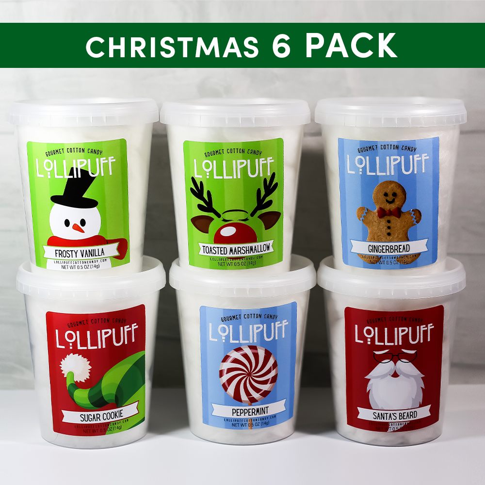 Christmas Lollipuffs - 6 pack