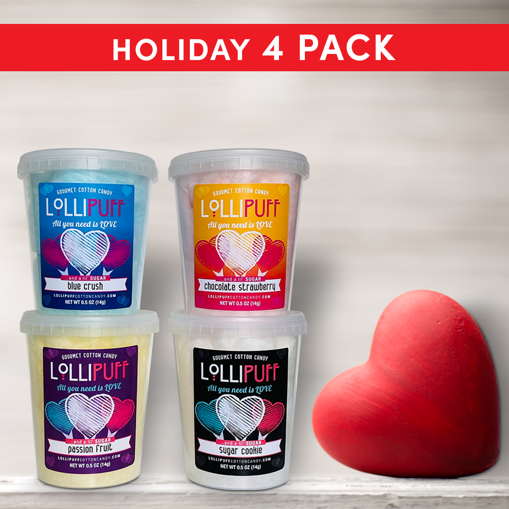 Valentine Lollipuffs - 4 pack