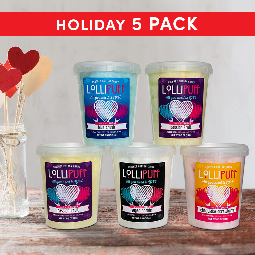 Valentine Lollipuffs - 5 pack